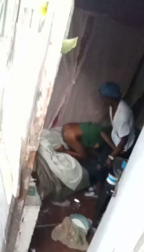 African Girl With Big Ass Fighting Boyfriend While Fucking (18+