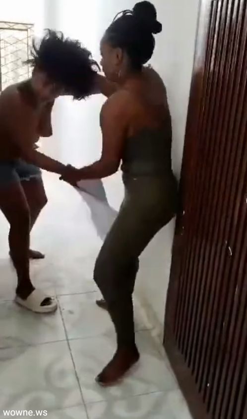 Boobs Out In Public As Angry Colombian Wife Stripped Beautiful Sidechick Naked For Cheating (18+)