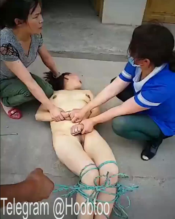 Chinese Sidechick With Sweet Breasts Stripped Naked In Public For Cheating (18+)