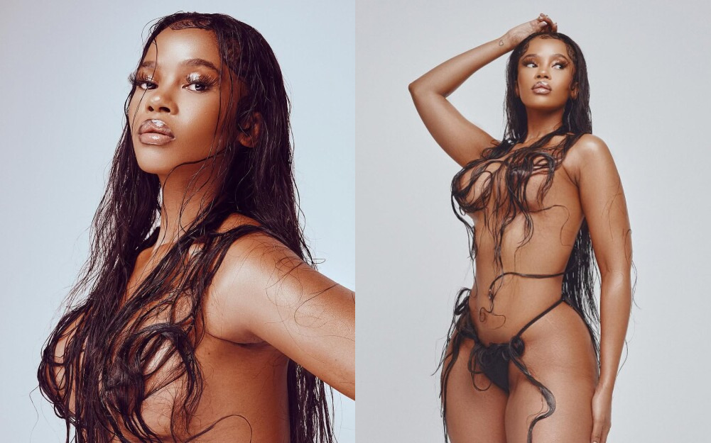 Hot Mzansi Instagram Influencer “Andy Rala” Without Bra, Teasing Her Boobs In These Photos