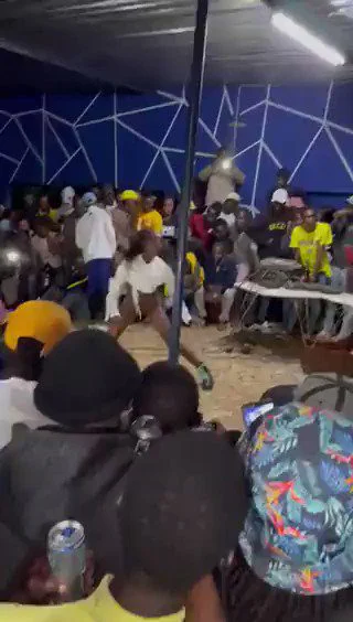 Mzansi Girl Dancing Naked In Public In A Public Party (18+)